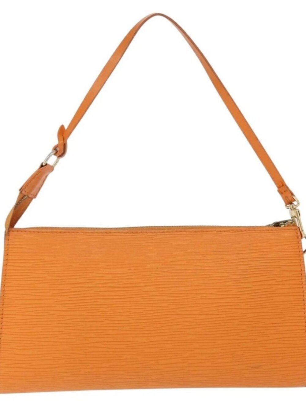 LOUIS VUITTON Epi Pochette Accessoires Pouch Orange Mandarin M5294H Auth 172673 - Picture 3 of 16